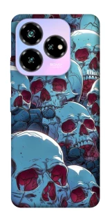 Чехол на ZTE Nubia V60 Desing Skulls v2 фото 1 из 1