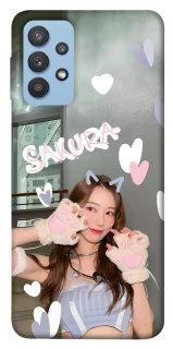 Чехол на Samsung Galaxy M32 Sakura - LE SSERAFIM фото 1 из 1