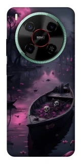 Чехол на ZTE Nubia V70 Max Boat and flamingo фото 1 из 1