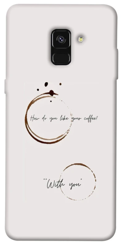 Чохол на Samsung A530 Galaxy A8 (2018) Coffee with you фото 1 з 1
