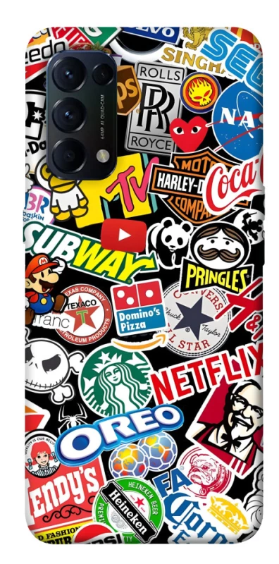 Чохол на Oppo Reno 5 4G brands фото 1 з 1