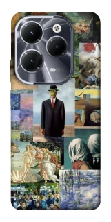 Чохол на Infinix Hot 40 Pro Art collage ver.4 фото 1 з 1