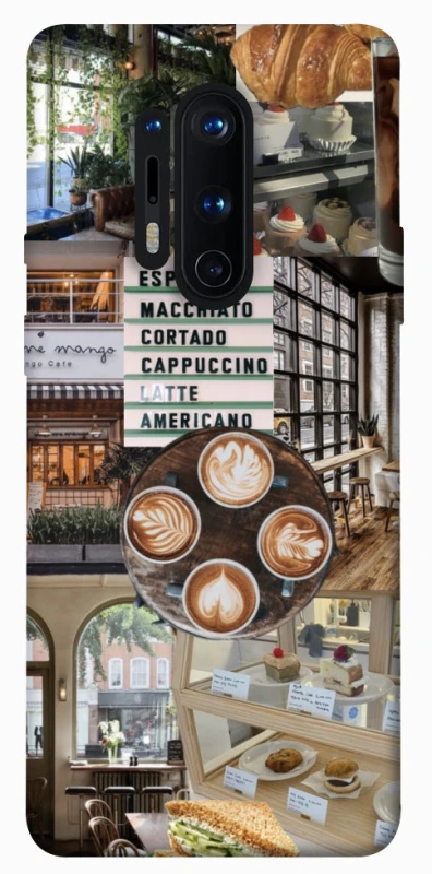 Чехол на OnePlus 8 Pro Coffee collage ver.5 фото 1 из 1