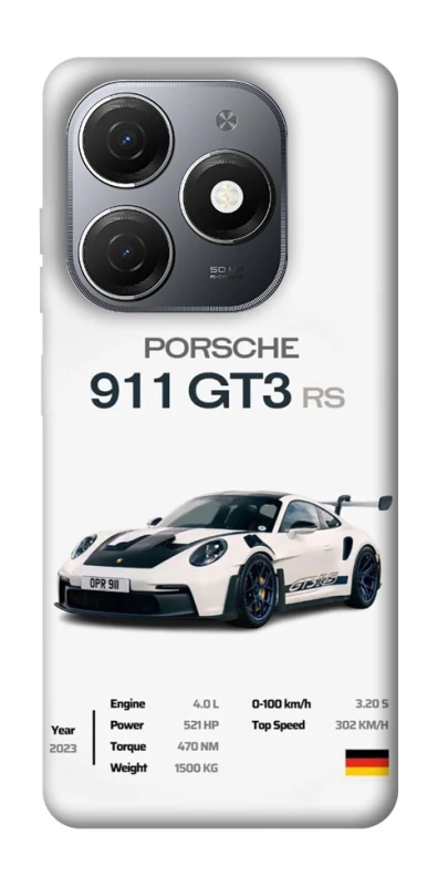 Чехол на TECNO Spark 20 Porsche 911 GT3 фото 1 из 1