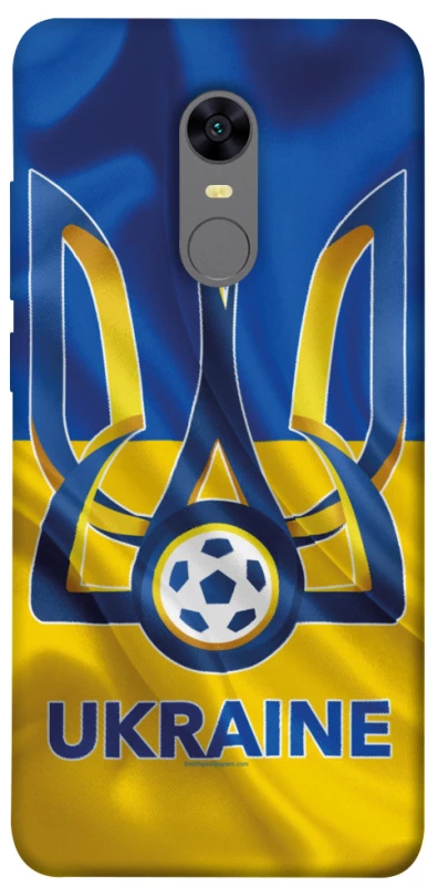 Чохол на Xiaomi Redmi 5 Plus / Redmi Note 5 (Single Camera) Футбольний Герб v3 фото 1 з 1