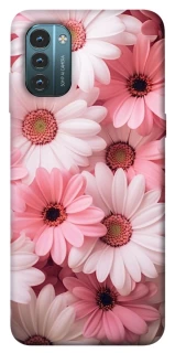 Чехол на Nokia G21 Розовые цветы v2 фото 1 из 1