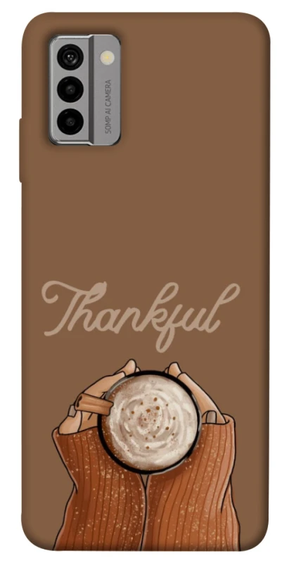 Чехол на Nokia G22 Thankful coffee фото 1 из 1