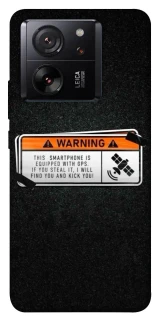 Чехол на Xiaomi 13T Pro Warning фото 1 из 1