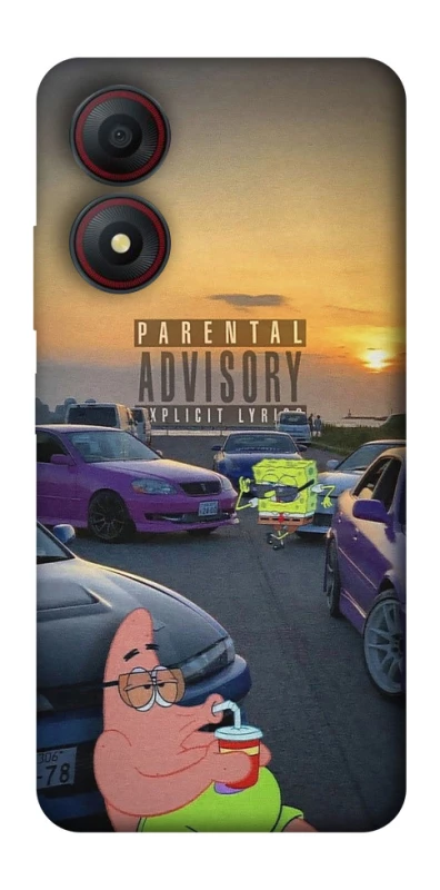 Чохол на ZTE Blade A34 4G Патрік на перегонах фото 1 з 1