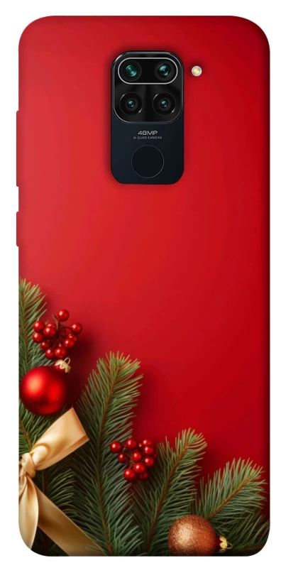 Чохол на Xiaomi Redmi Note 9 / Redmi 10X Новорічний v21 фото 1 з 1