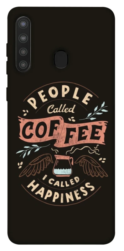 Чохол на Samsung Galaxy A21 Сoffee happiness фото 1 з 1