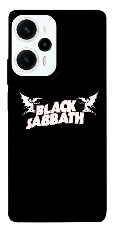 Чохол на Xiaomi Poco F5 / Note 12 Turbo Black Sabbath logo ver.2 фото 1 з 1
