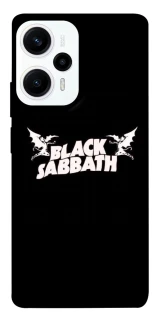 Чехол на Xiaomi Poco F5 / Note 12 Turbo Black Sabbath logo ver.2 фото 1 из 1