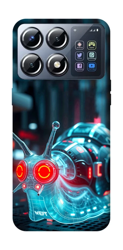 Чехол на Xiaomi POCO X8 Pro Cyber ​​Snail фото 1 из 1