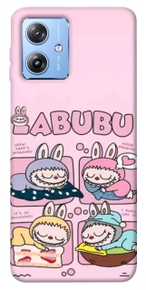 Чохол на Motorola Moto G84 Labubu Dreams Collage фото 1 з 1