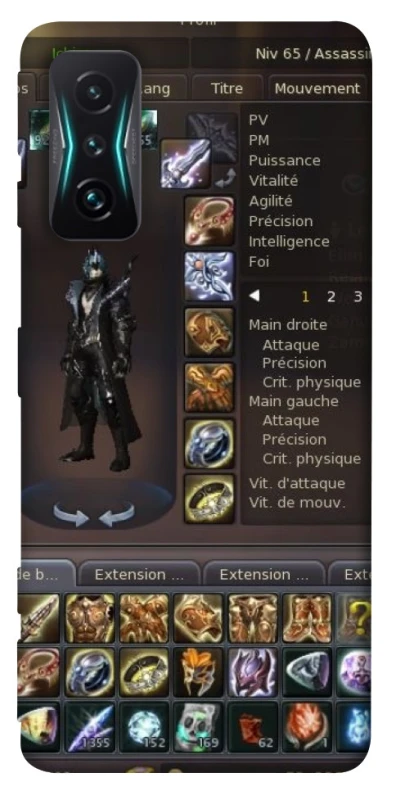 Чохол на Xiaomi Redmi K50 Gaming Character Menu ver.1 фото 1 з 1