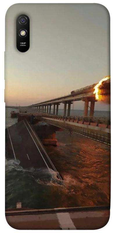 Чохол на Xiaomi Redmi 9A Кримський міст втомився фото 1 з 1