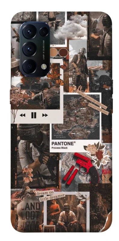 Чохол на Oppo Reno 5 4G PUBG Collage фото 1 з 1