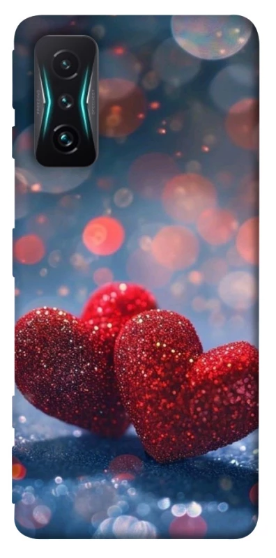 Чохол на Xiaomi Redmi K50 Gaming Red hearts фото 1 з 1