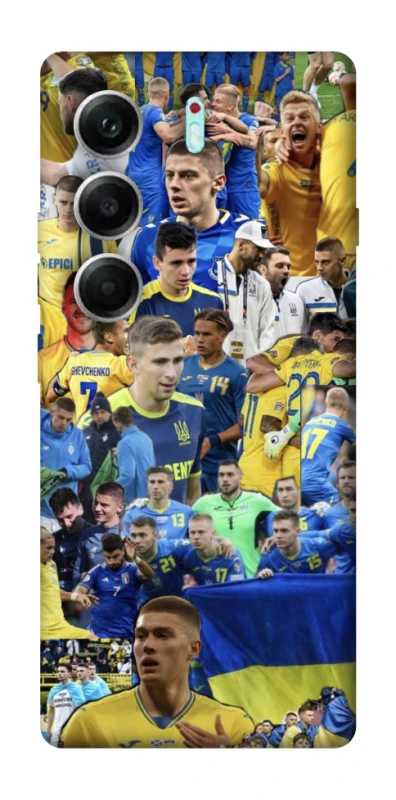 Чехол на Tecno Camon 40 Pro 5G UA-Football ver.6 фото 1 из 1
