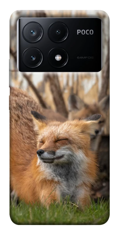 Чохол на Xiaomi Poco X6 Лисиця фото 1 з 1