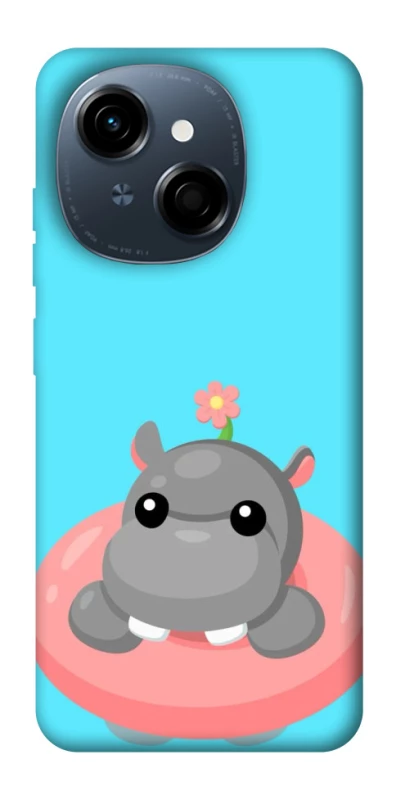Чохол на TECNO Spark Go 1 Adopt Me Hippo Floatie фото 1 з 1
