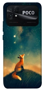 Чохол на Xiaomi Poco C40 Sky fox фото 1 з 1
