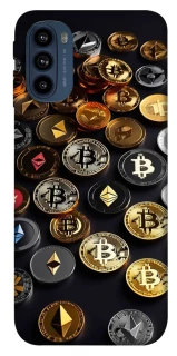 Чехол на Motorola Moto G41 Many coins фото 1 из 1