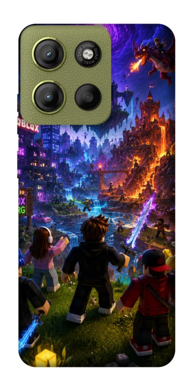 Чохол на Motorola Moto G15 4G Roblox aesthetics ver.12 фото 1 з 1