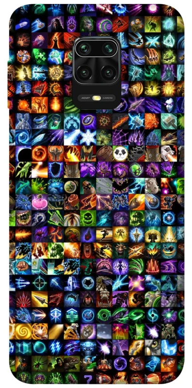 Чехол на Xiaomi Redmi Note 9s / Note 9 Pro / Note 9 Pro Max Abilities menu ver.1 фото 1 из 1