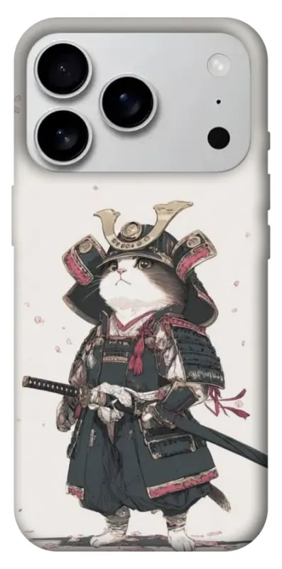 Чохол на Apple iPhone 18 Pro Max Samurai Cat Warrior фото 1 з 1
