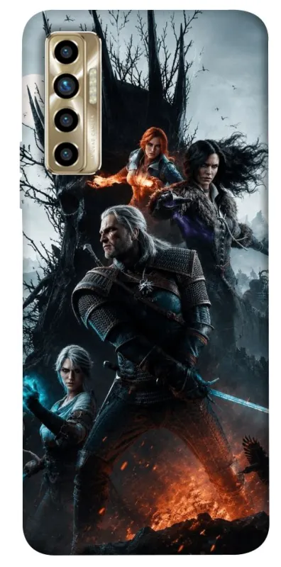 Чехол на TECNO Camon 17P Witcher v2 фото 1 из 1