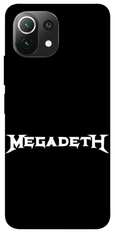 Чохол на Xiaomi Mi 11 Lite Megadeth logo фото 1 з 1
