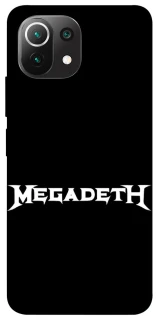 Чохол на Xiaomi Mi 11 Lite Megadeth logo фото 1 з 1