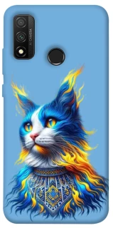 Чохол на Huawei P Smart (2020) Кіт патріот фото 1 з 1