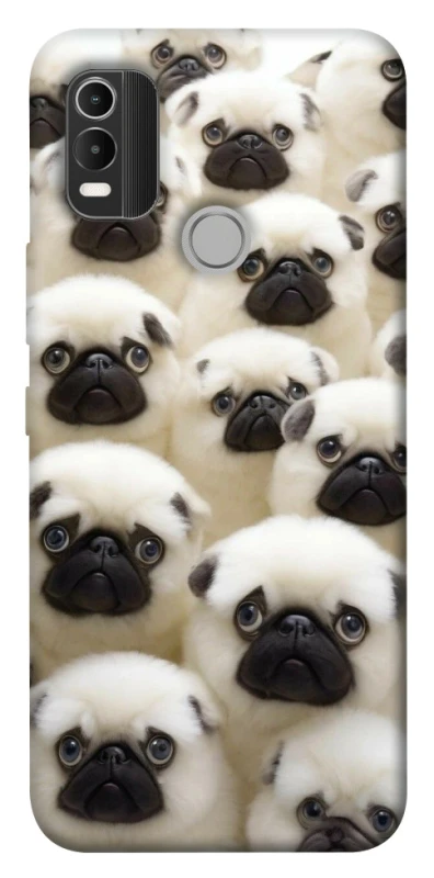 Чохол на Nokia C21 Plus Doggy Pug Love фото 1 з 1
