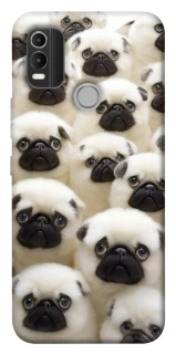 Чехол на Nokia C21 Plus Doggy Pug Love фото 1 из 1