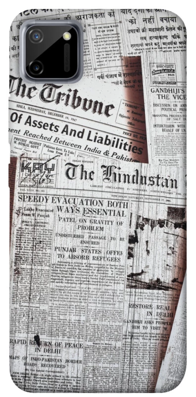 Чехол на Realme C11 Газеты фото 1 из 1