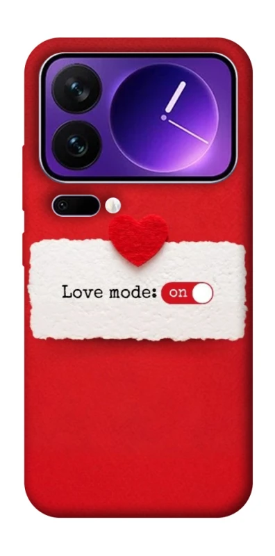Чохол на Xiaomi 17 Pro Max Love Mode ON фото 1 з 1