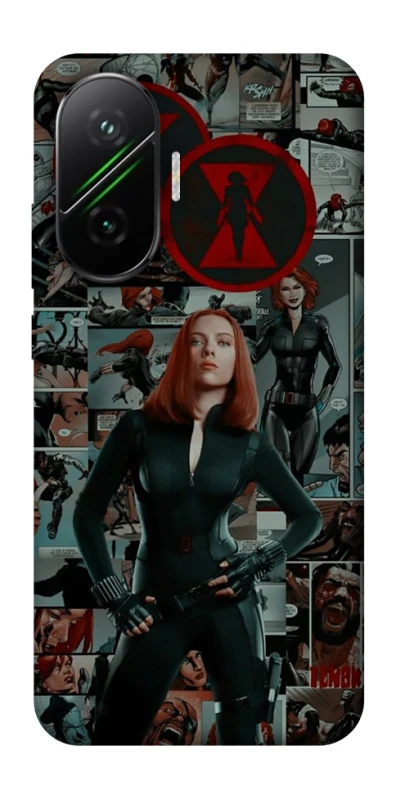 Чехол на Xiaomi Poco F7 Black Widow фото 1 из 1