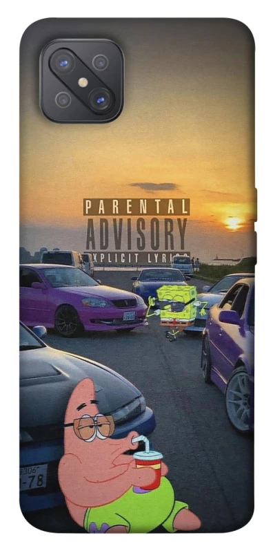 Чехол на Oppo A92s Патрик на гонках фото 1 из 1