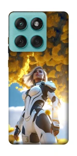 Чехол на Motorola Edge 60 Fusion Cyber space girl ver.3 фото 1 из 1