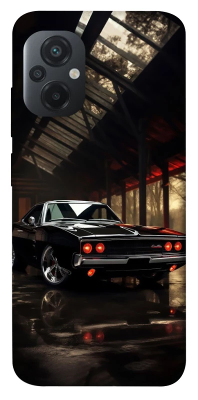 Чохол на Xiaomi Poco M5 Black classic car фото 1 з 1