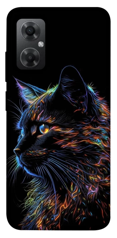 Чохол на Xiaomi Redmi Note 11R Чорний кіт фото 1 з 1