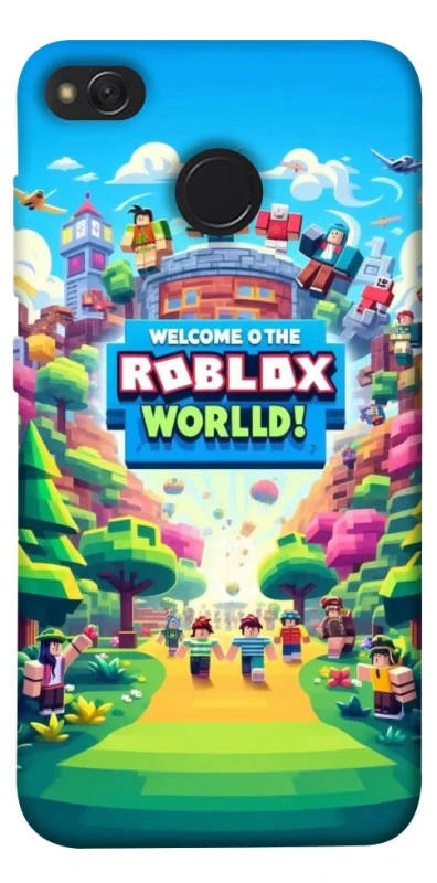 Чехол на Xiaomi Redmi 4X Roblox World фото 1 из 1