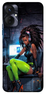 Чохол на TECNO Spark 9 Pro (KH7n) Cyber girl фото 1 з 1