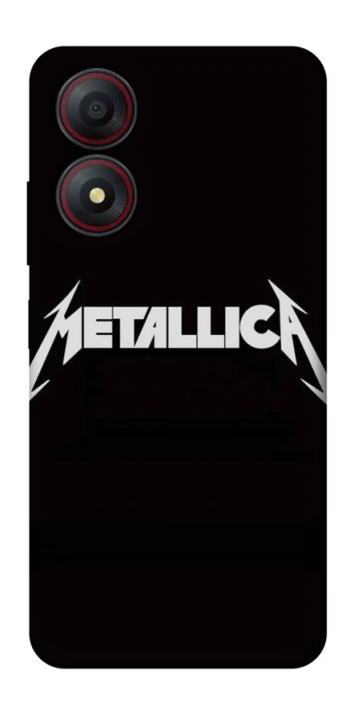 Чехол на ZTE Blade A34 4G Metallica logo фото 1 Чехол на ZTE Blade A34 4G Metallica logo фото 1 из 1