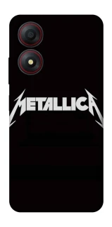 Чехол на ZTE Blade A34 4G Metallica logo фото 1 Чехол на ZTE Blade A34 4G Metallica logo фото 1 из 1