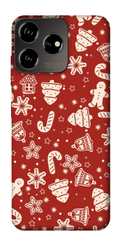 Чохол на ZTE Blade V50 Design 4G Новорічний v3 фото 1 з 1