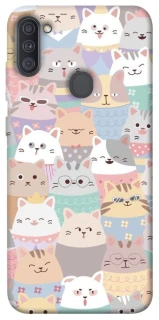 Чехол на Samsung Galaxy A11 Funny Kittens ver.2 фото 1 из 1
